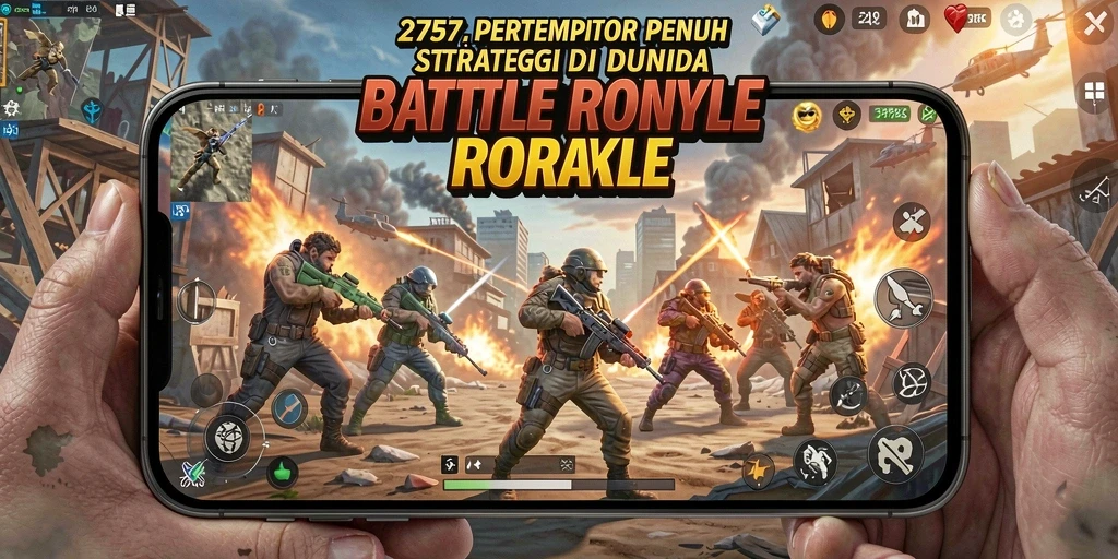 Gameplay seru dalam <strong>2757</strong> dengan aksi Battle Royale yang intens.