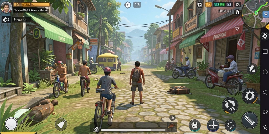 Tampilan gameplay BOS898 yang menakjubkan dalam simulasi kehidupan.