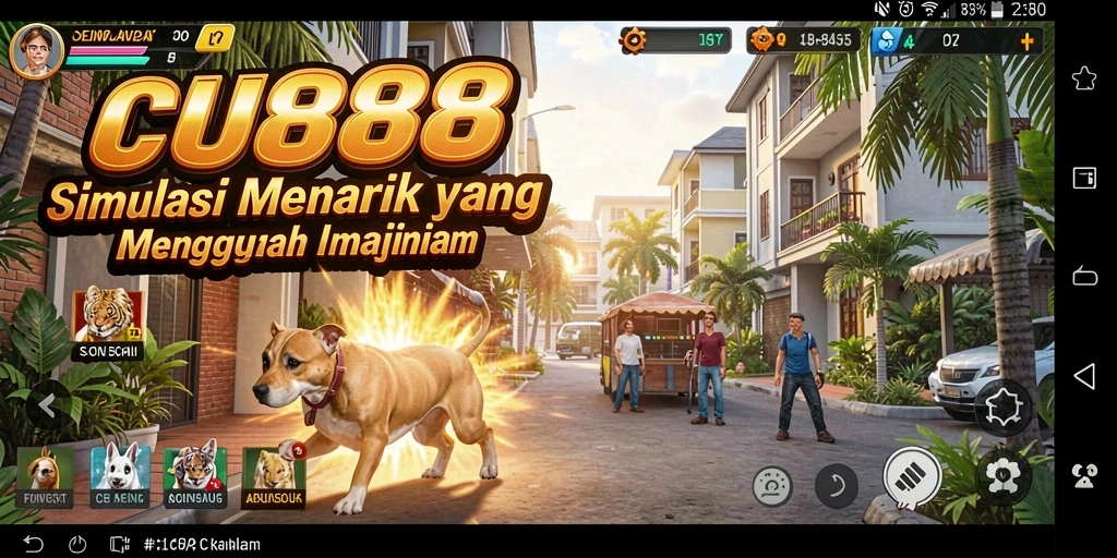 Cuplikan gameplay simulasi yang menakjubkan dari CU888.