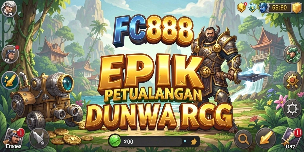 Menikmati pertarungan seru dalam dunia RPG FC888.
