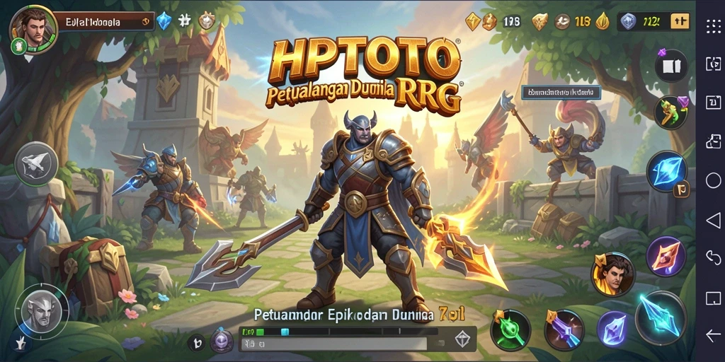 Tampilan gameplay HPTOTO yang mendebarkan dan penuh aksi.