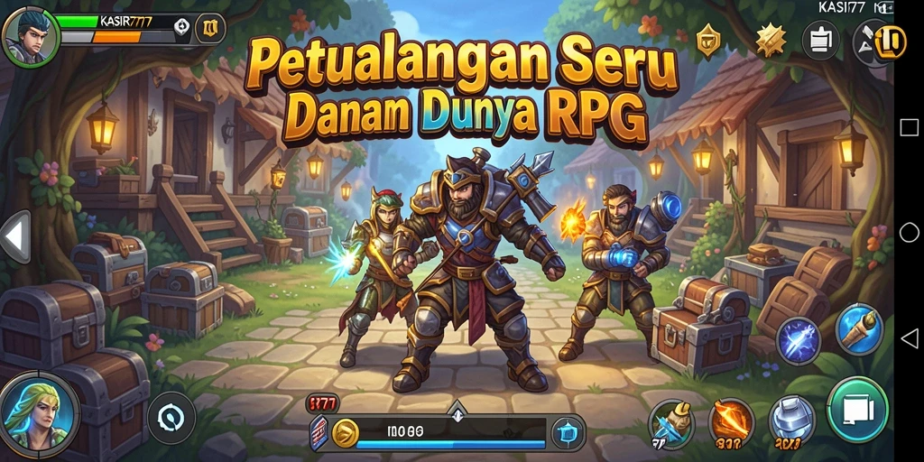Gameplay seru dan petualangan menantang di KASIR777.
