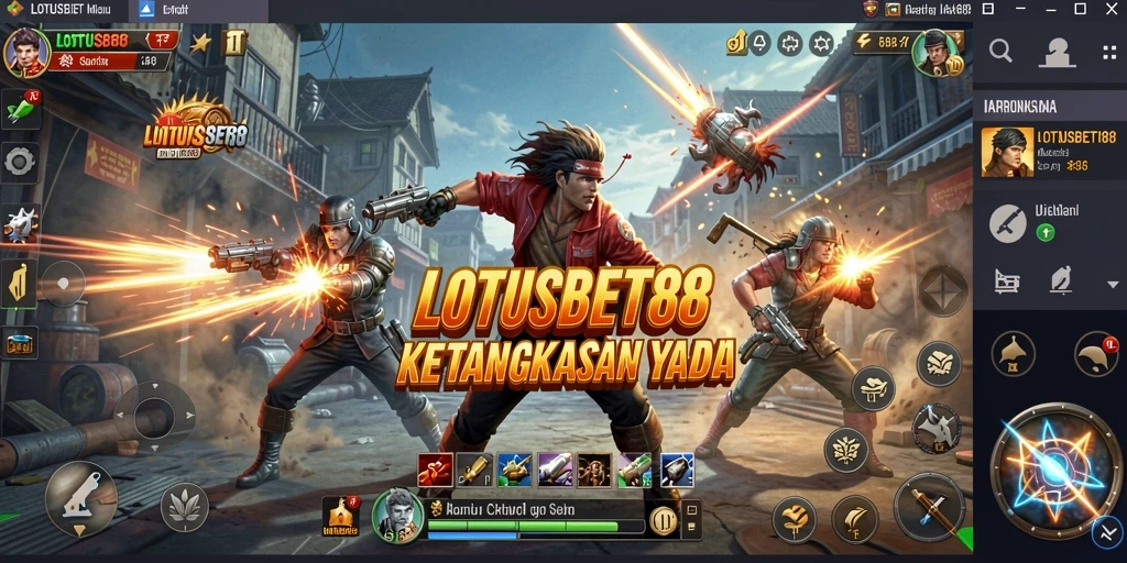 Gameplay LOTUSBET88 yang penuh aksi dan menegangkan.
