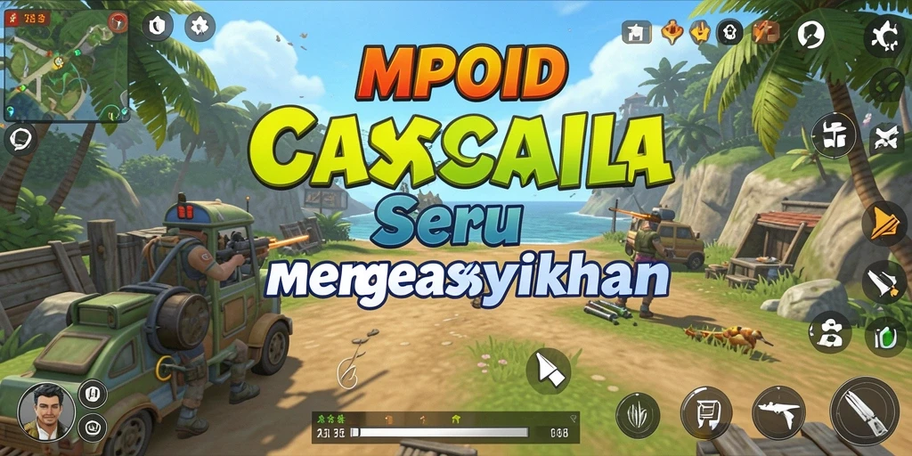 Screenshot MPOID menampilkan gameplay yang ceria dan seru.