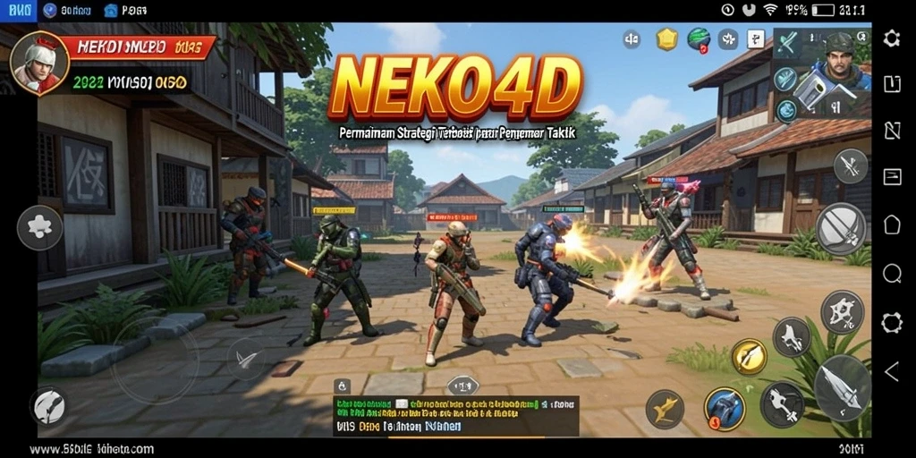 Tampilan screenshot dari gameplay strategi NEKO4D yang menegangkan.