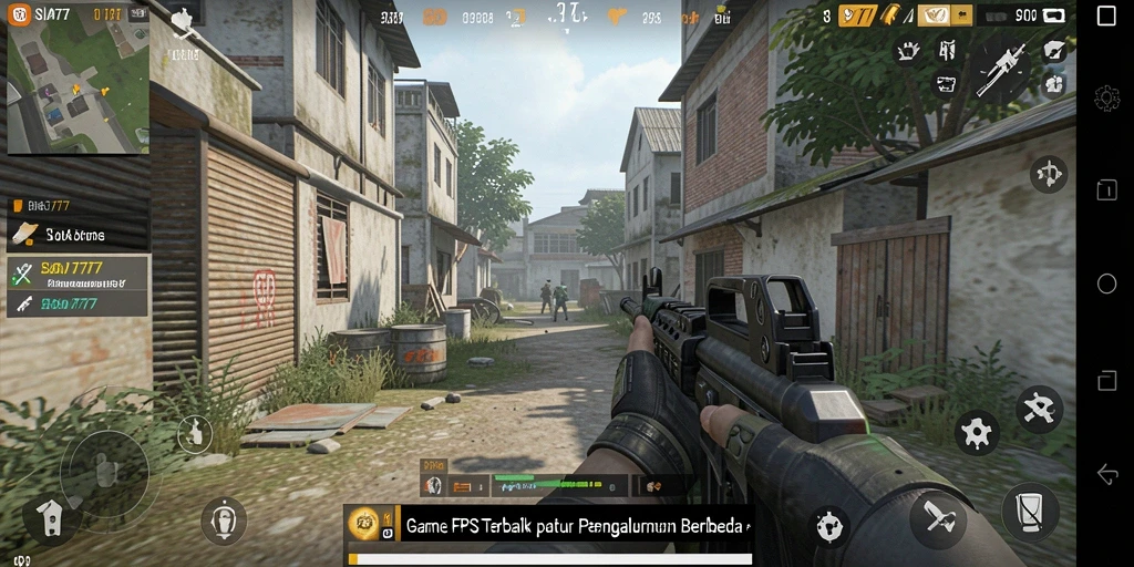 Screenshot gameplay SIA777 menampilkan aksi tembak-menembak yang mendebarkan.