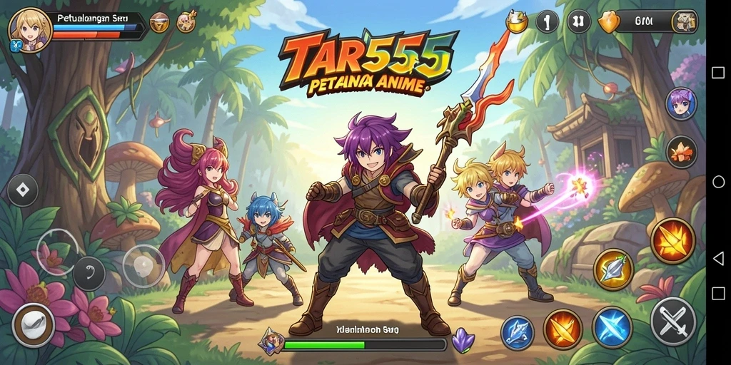 Gameplay TAR555 yang imersif dan penuh aksi.